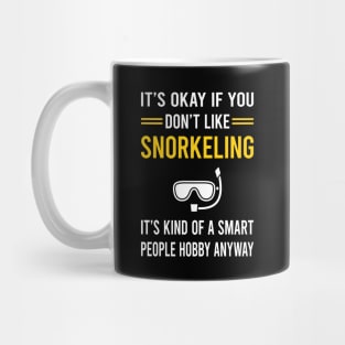 Smart People Hobby Snorkeling Snorkelling Snorkel Snorkeler Mug